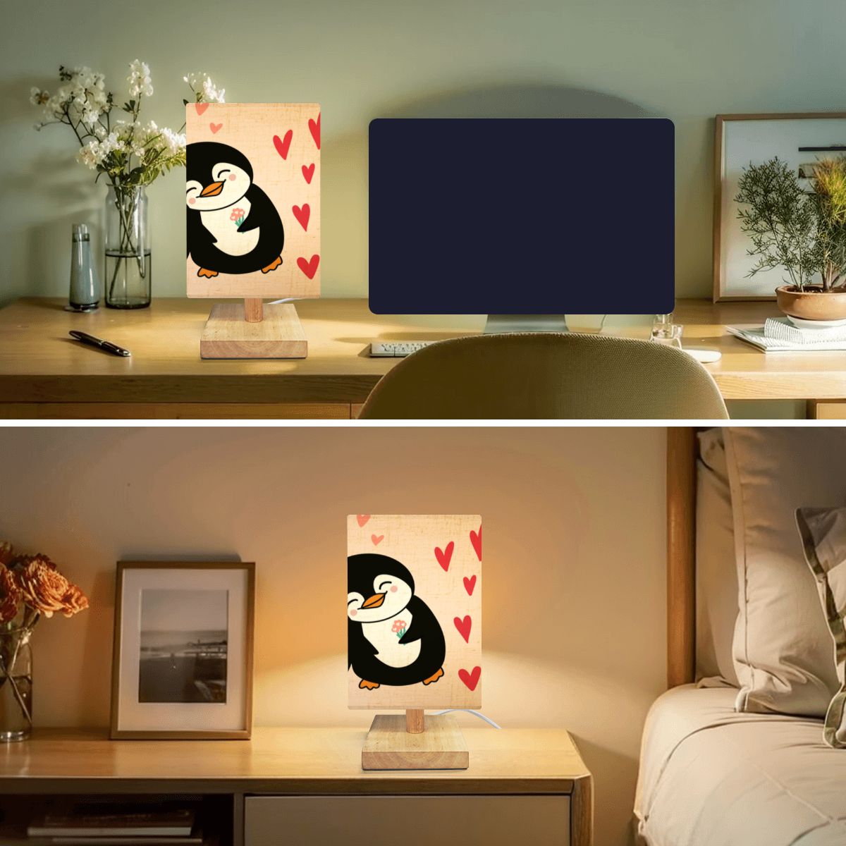 Square Table Lamp Pingvins