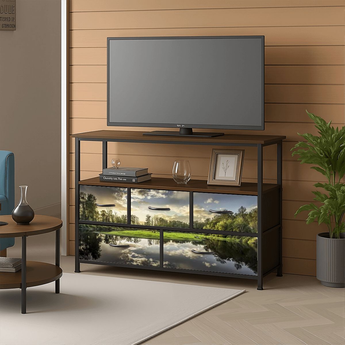 5Drawer TV Stand Dresser