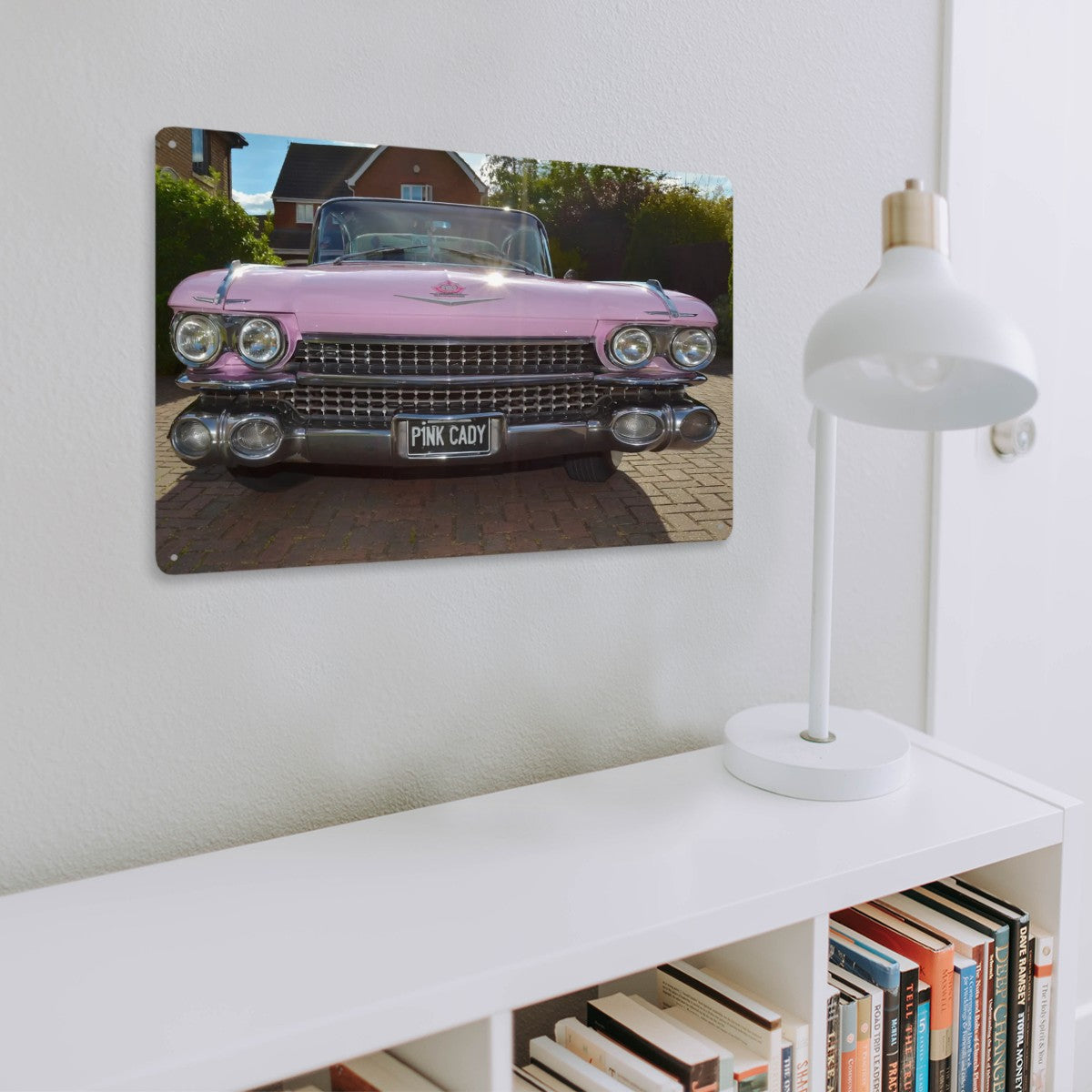 Rectangular Tin Sign Metal Sign Decor