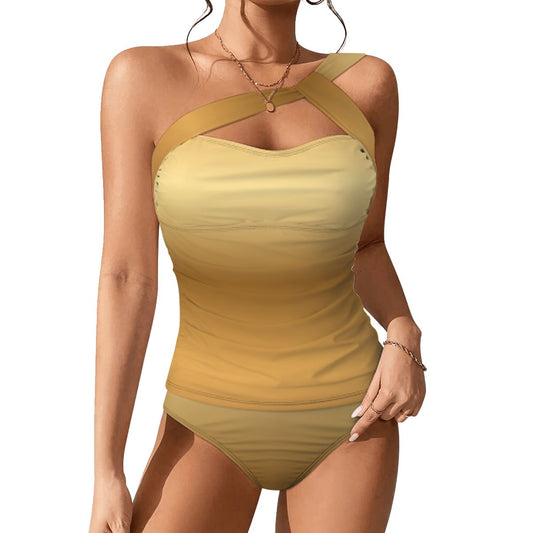 OneShoulder Two Piece Swimsuit