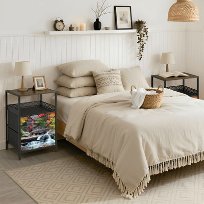 2Drawer Bedside Table 23