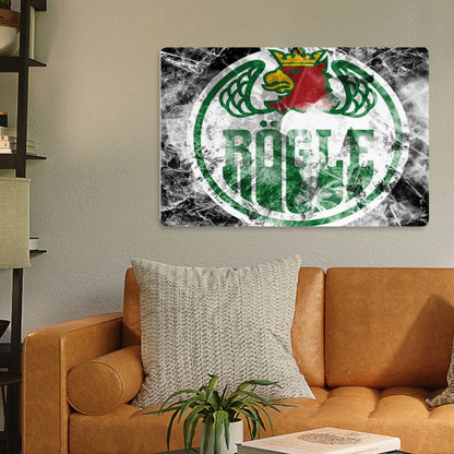 Rectangular Tin Sign Metal Sign Decor RÖGLE