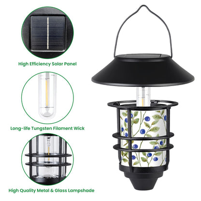 Hanging Solar Lights 2pcs
