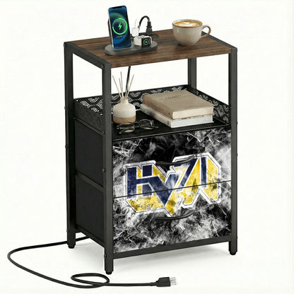 2Drawer Bedside Table 87