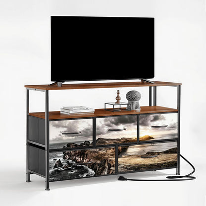 5Drawer TV Stand Dresser