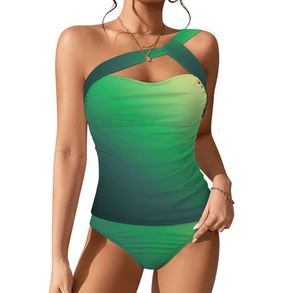 OneShoulder Two Piece Swimsuit