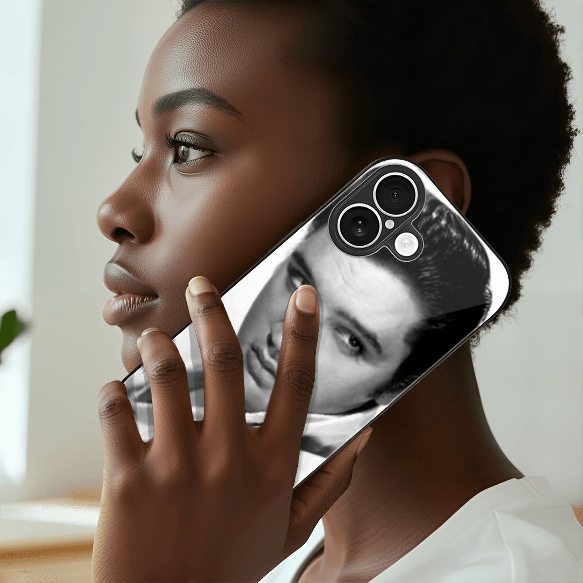 iPhone 17 Glass Phone Case Elvis Presley