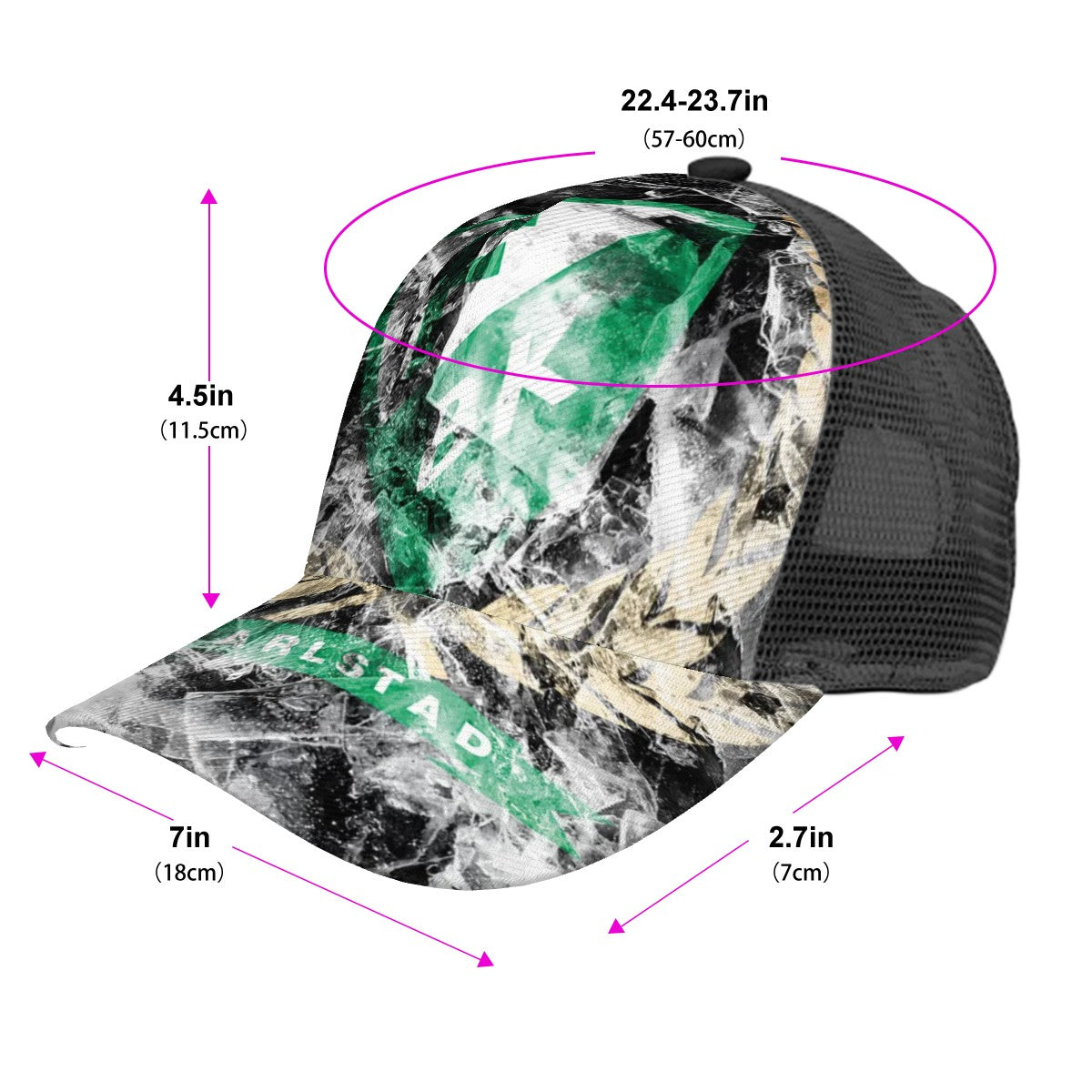 Mesh Baseball Cap FÄRJESTAD BK