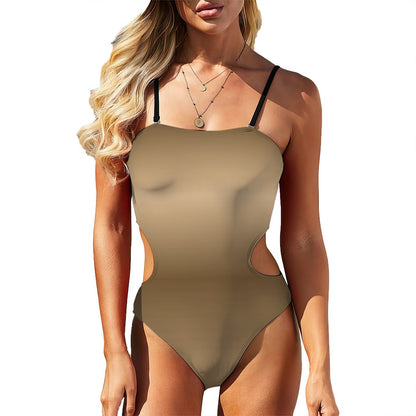 Cut Out One Piece Swimsuit Women