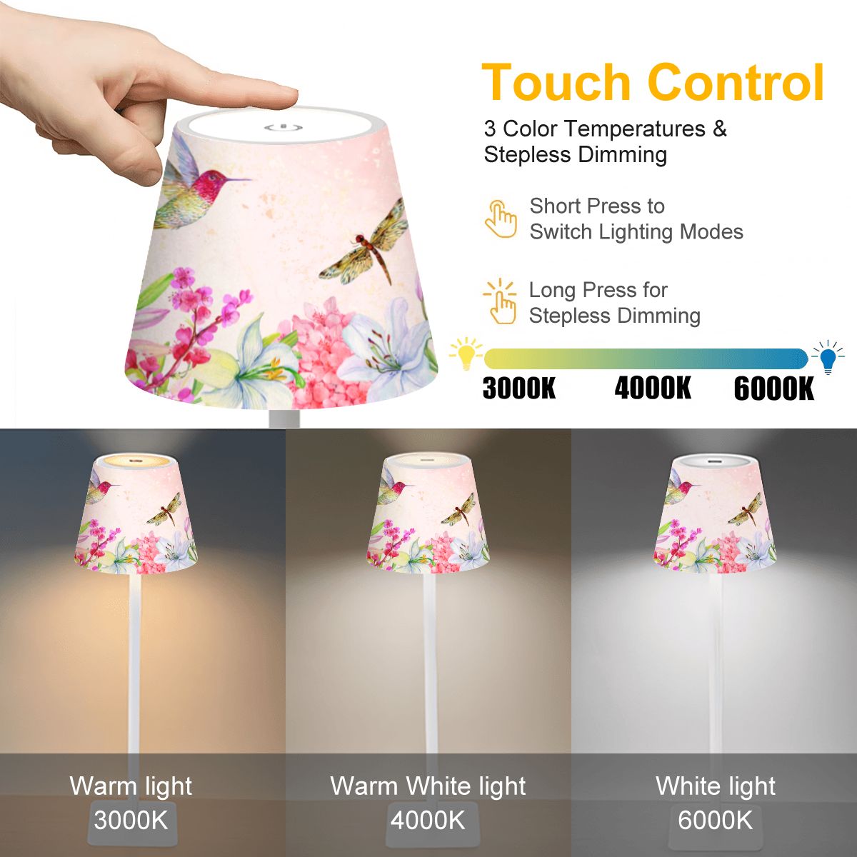 LED Cordless Table Lamp