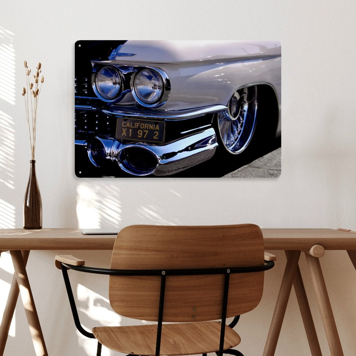 Rectangular Tin Sign Metal Sign Decor