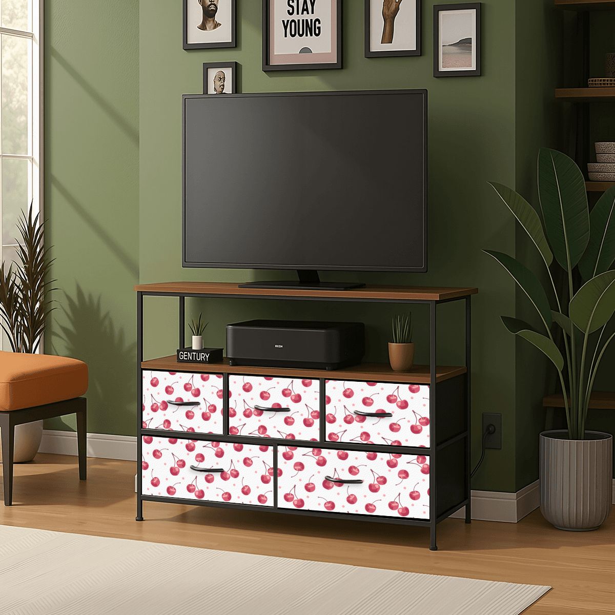 5Drawer TV Stand Dresser