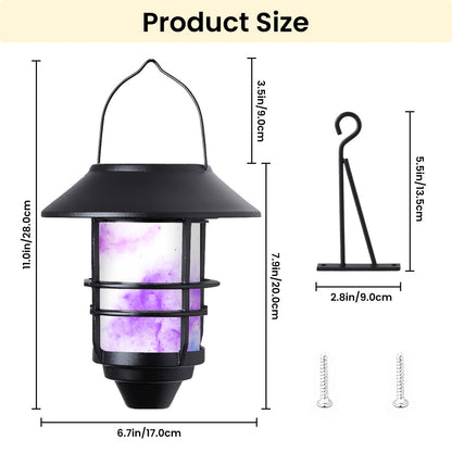 Hanging Solar Lights 2pcs