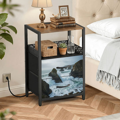 2Drawer Bedside Table