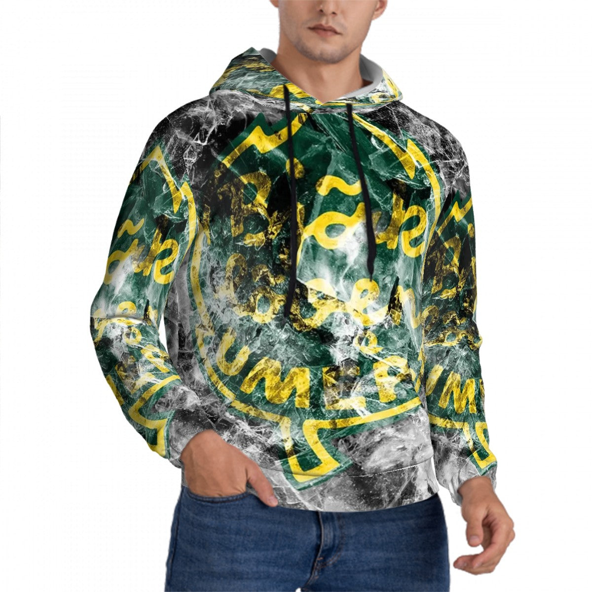 Men's Hooded Sweatshirt - BJÖRKLÖVEN UMEÅ