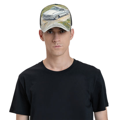 Baseball Cap - 1959 Chevrolet Impala Convertible vit