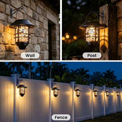 Hanging Solar Lights 2pcs