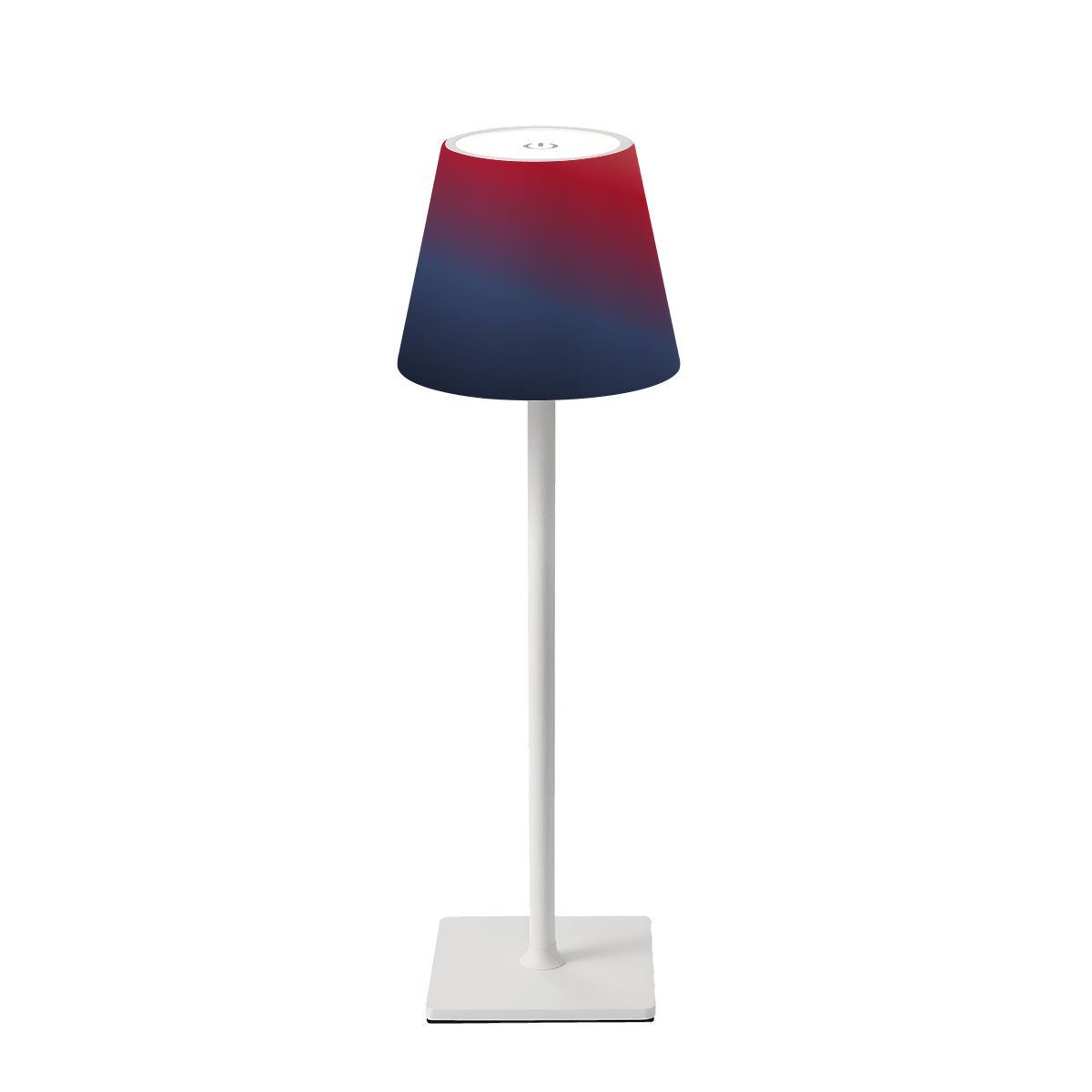 LED Cordless Table Lamp Bluered