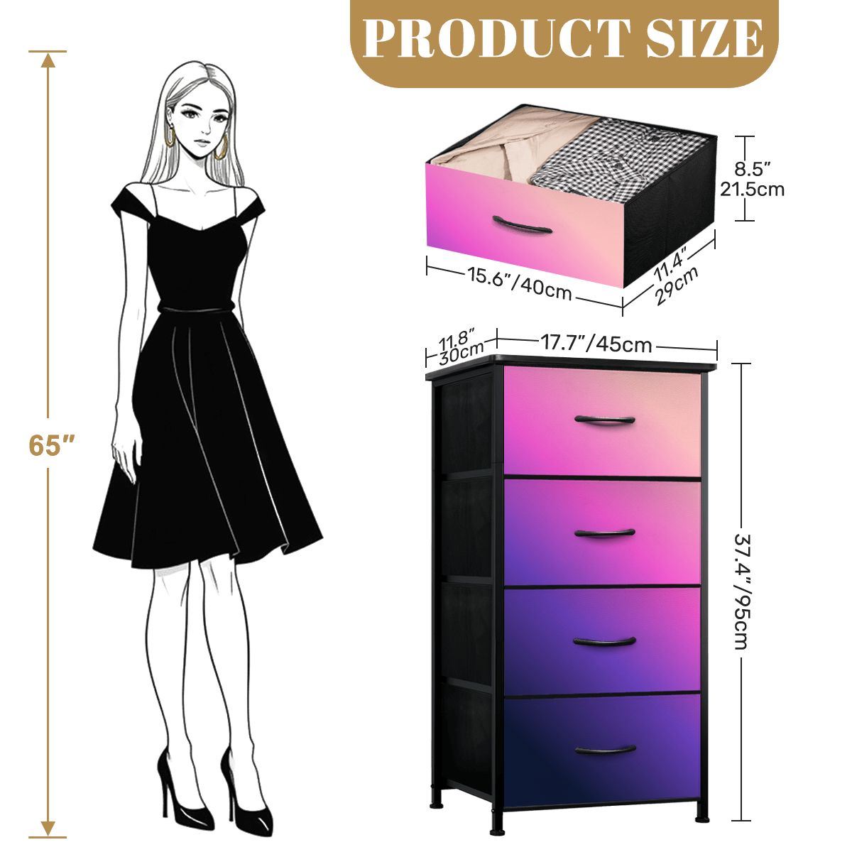4Drawer Dresser
