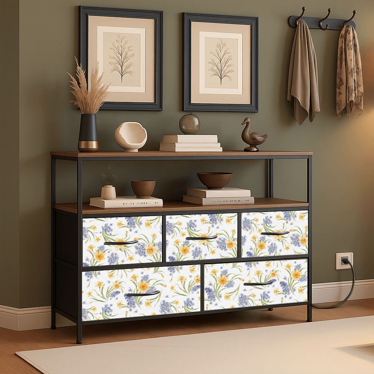 5Drawer TV Stand Dresser