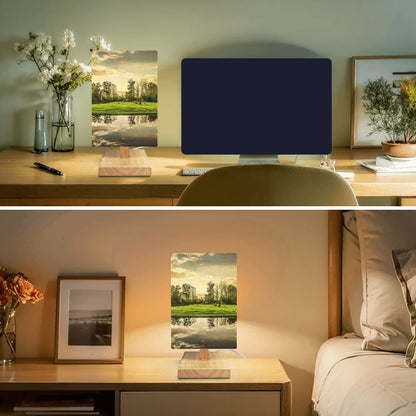 Square Table Lamp Sea