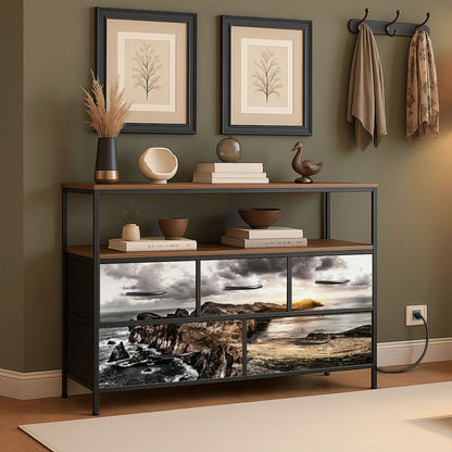 5Drawer TV Stand Dresser