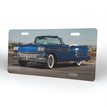 Aluminum License Plate 1958 Oldsmobile Dynamic 88 Convertible