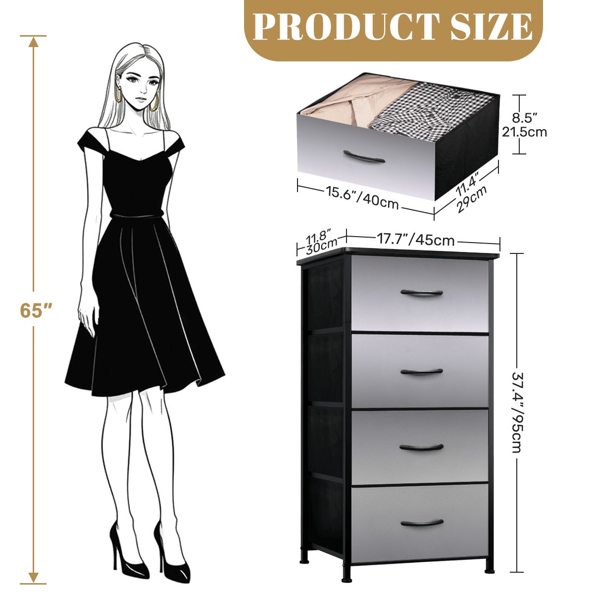 4Drawer Dresser