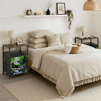 2Drawer Bedside Table 22