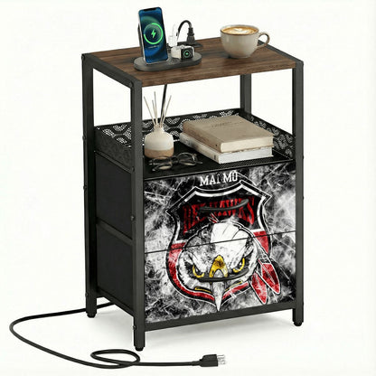 2Drawer Bedside Table 85