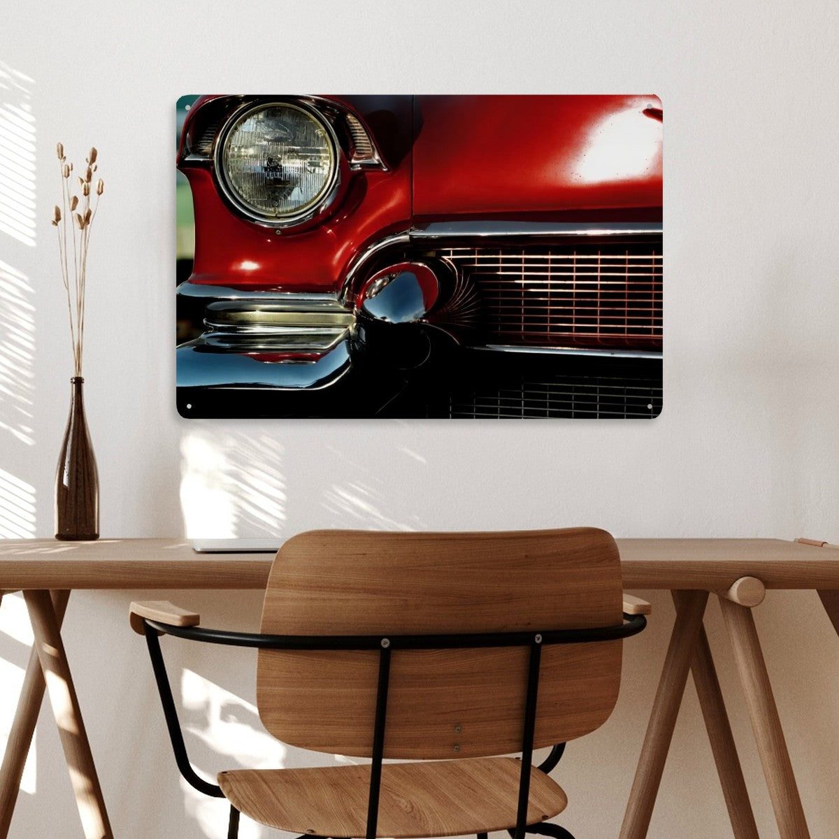 Rectangular Tin Sign Metal Sign Decor