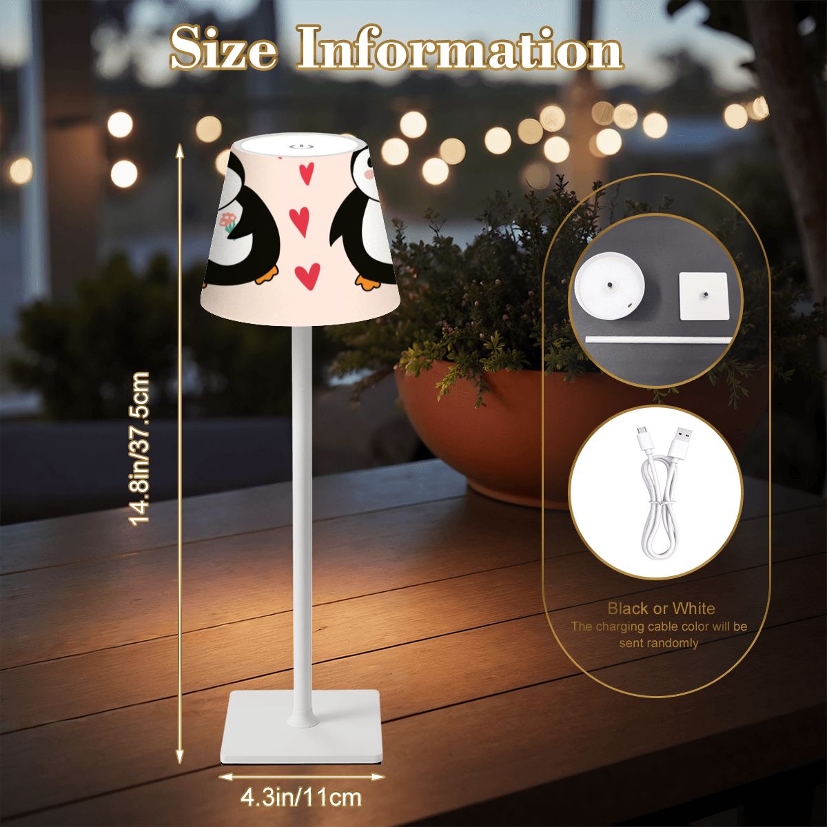 LED Cordless Table Lamp