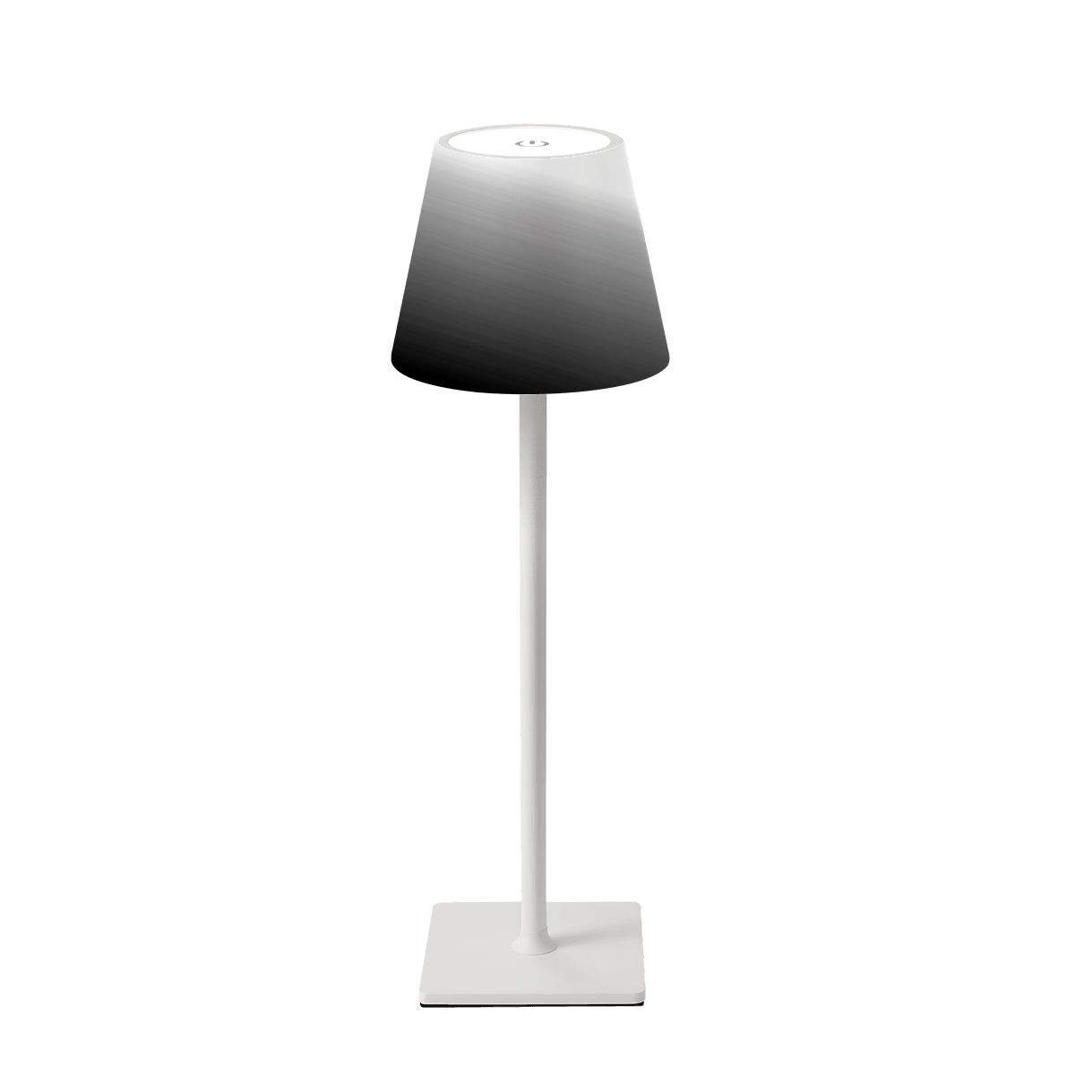 LED Cordless Table Lamp Blackwhite