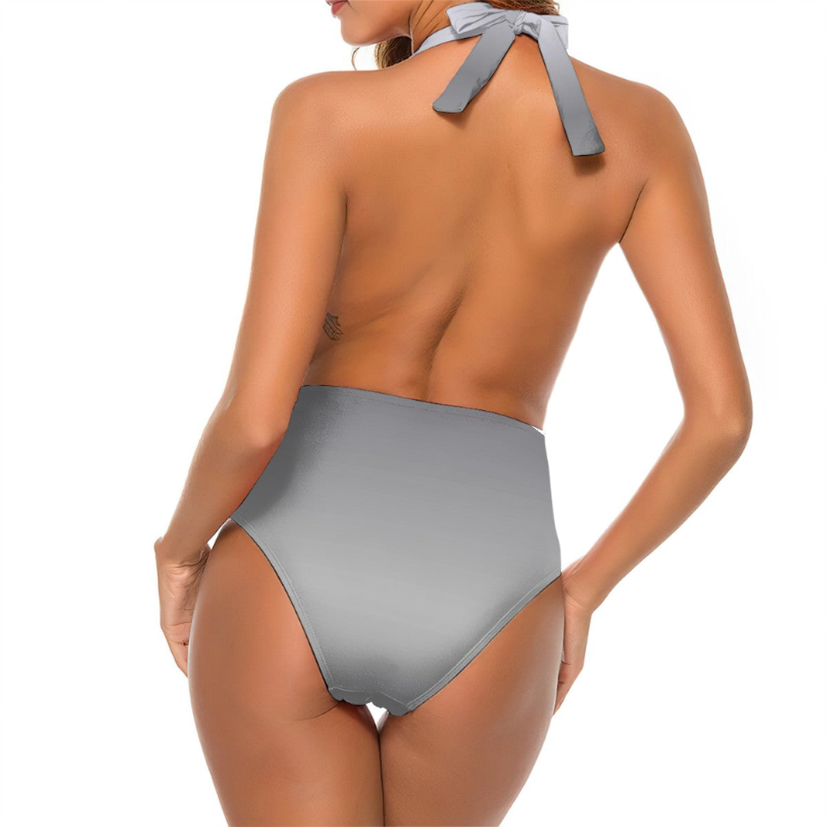 Deep V One Piece Swimsuit Women