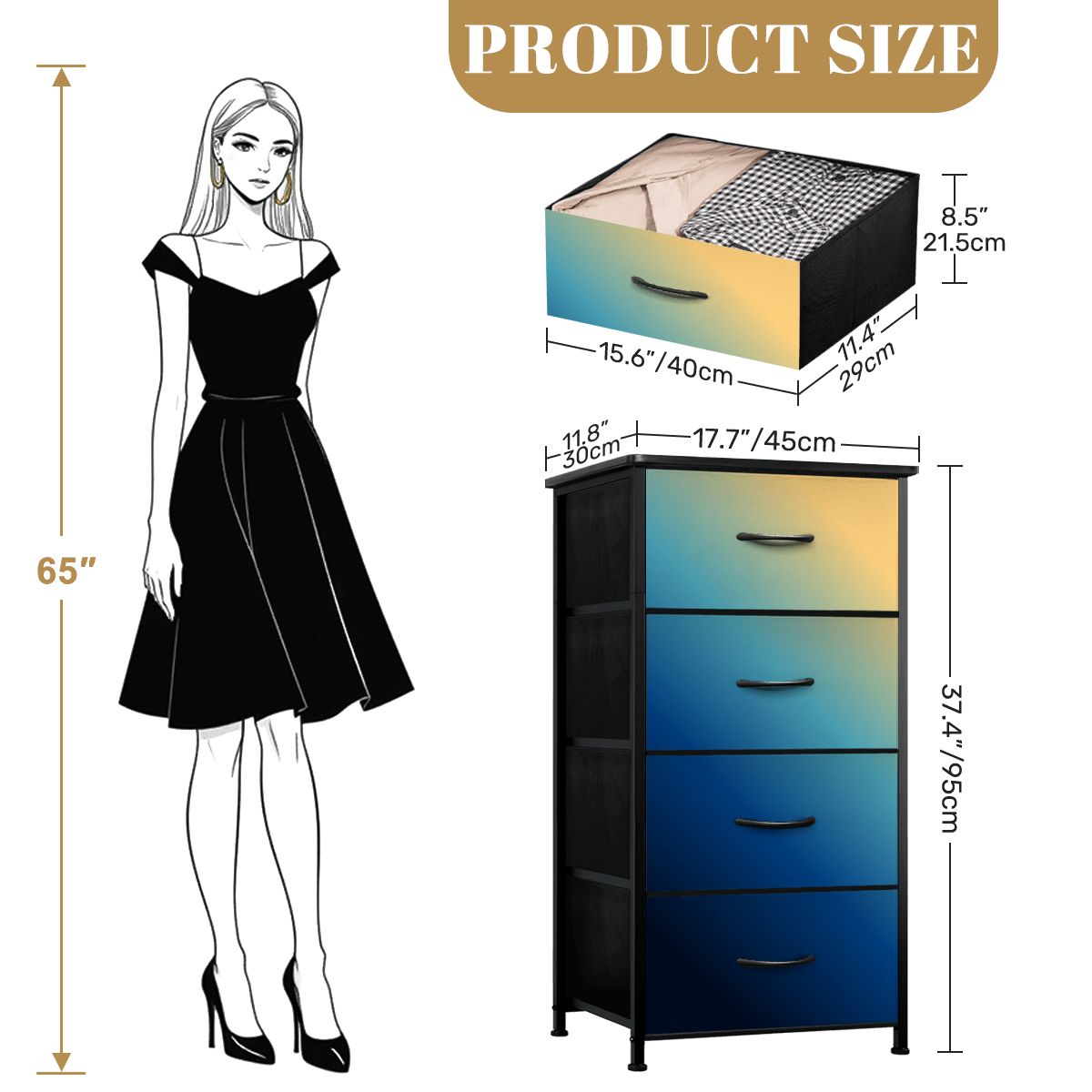 4Drawer Dresser