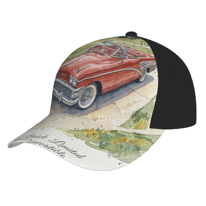 Baseball Cap - 1958 Buick Limited Convertible röd