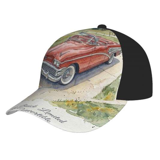 Baseball Cap - 1958 Buick Limited Convertible röd