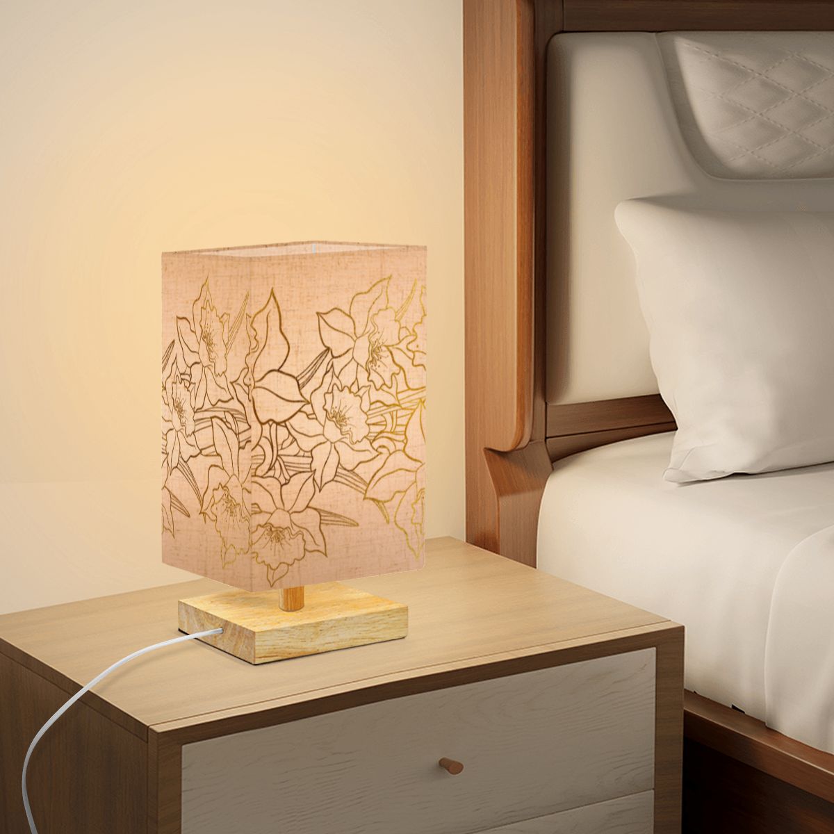 Square Table Lamp