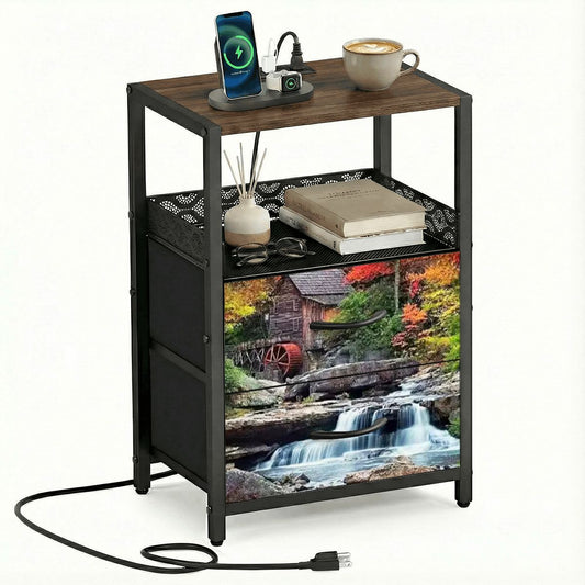 2Drawer Bedside Table 23