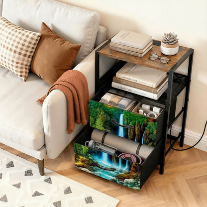 2Drawer Bedside Table 21