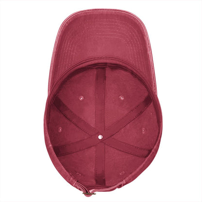 Unisex Washed Denim Baseball Cap BORN TO RIDE