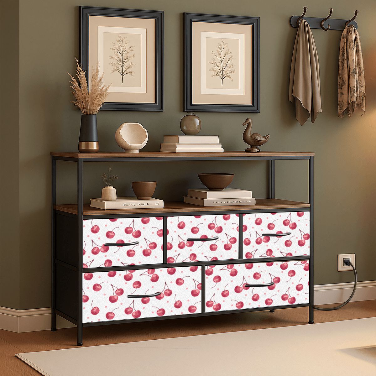 5Drawer TV Stand Dresser