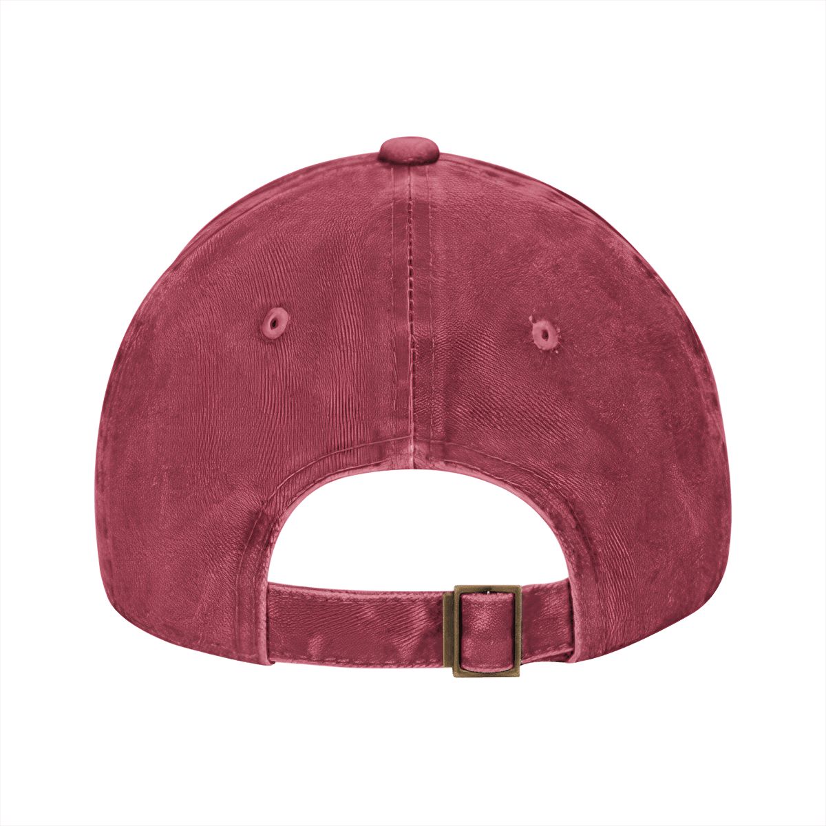 Unisex Washed Denim Baseball Cap Firefly1959 Cadillac De Ville, Blue