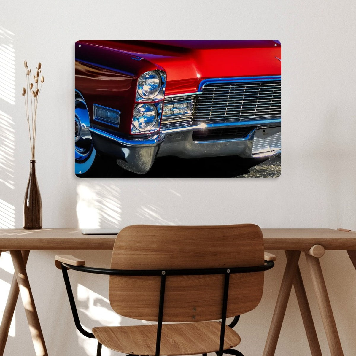 Rectangular Tin Sign Metal Sign Decor