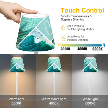 LED Cordless Table Lamp Holiday