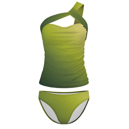 OneShoulder Two Piece Swimsuit