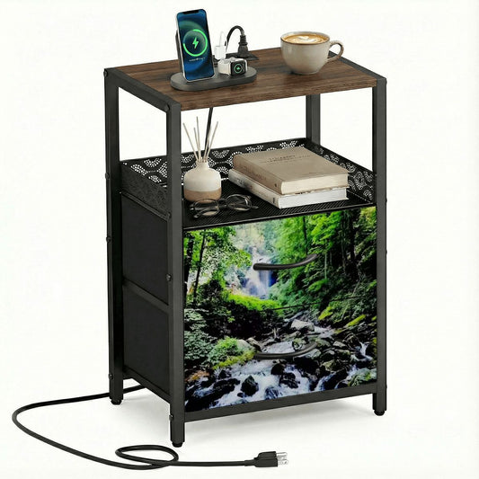 2Drawer Bedside Table 22
