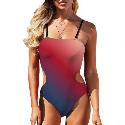 Cut Out One Piece Swimsuit Women