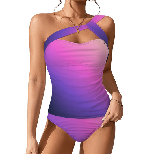 OneShoulder Two Piece Swimsuit