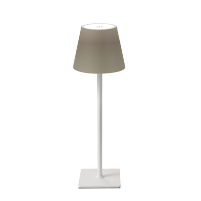 LED Cordless Table Lamp Silvergray